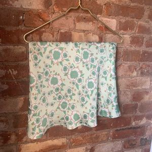 High waisted Satin Skirt